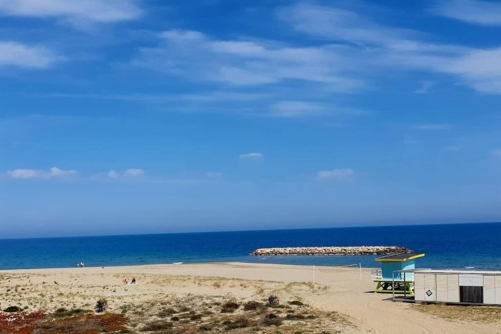 La Plage Du Lido - Front De Mer - Travaux Recents Le Barcarès Buitenkant foto