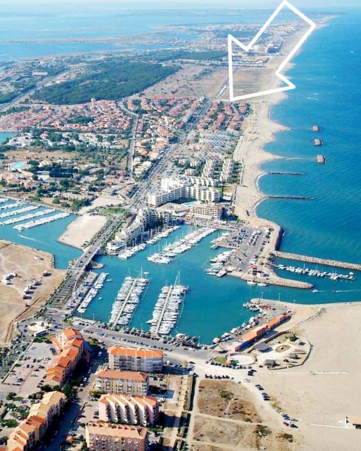La Plage Du Lido - Front De Mer - Travaux Recents Le Barcarès Buitenkant foto